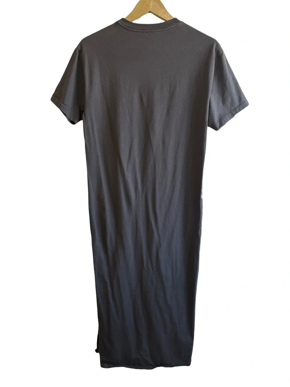 Abercrombie & Fitch Size XS Gray Maxi Shirt‎ Dress Minimalist Neutral Basic